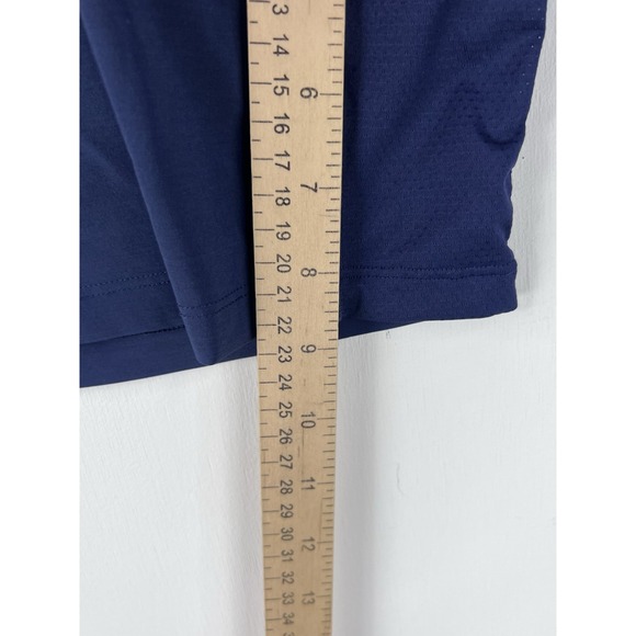 Fabletics Shorts Mens Large Blue Performance Stretch Workout Gym Athletic - Picture 7 of 11